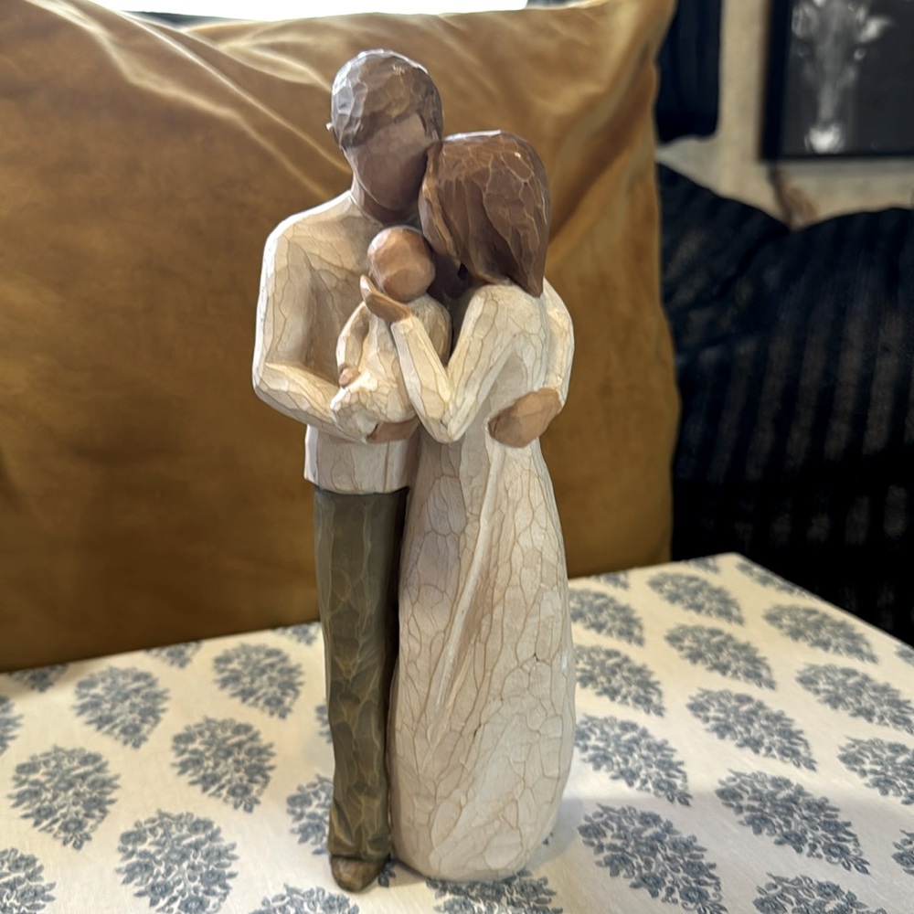 Willow Tree Collection “Our Gift”.  Hand painted sculpture.